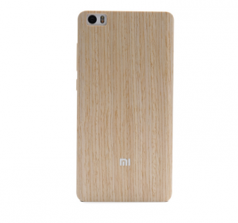 Деревянный чехол бампер для смартфонов Xiaomi Mi Note White Oak